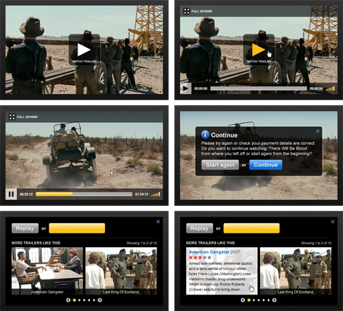 Streaming player
