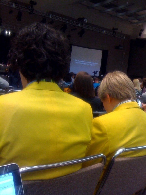 Yellow coats